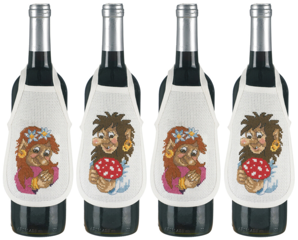 Broderisett Trollehoder 2 Pk 0330B x 2 stk