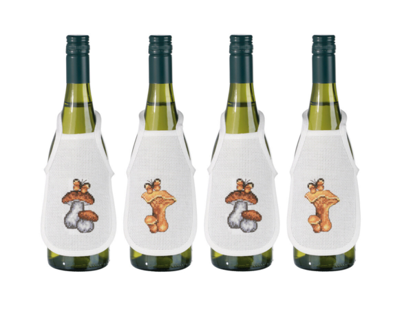 Broderisett Sopp 0330B x 4 10 x 15 cm