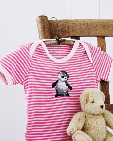 Broderisett Pingvin 7 x 9 cm