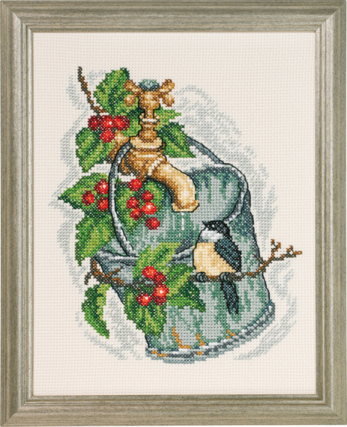 Broderisett Vannkran 29 x 37 cm