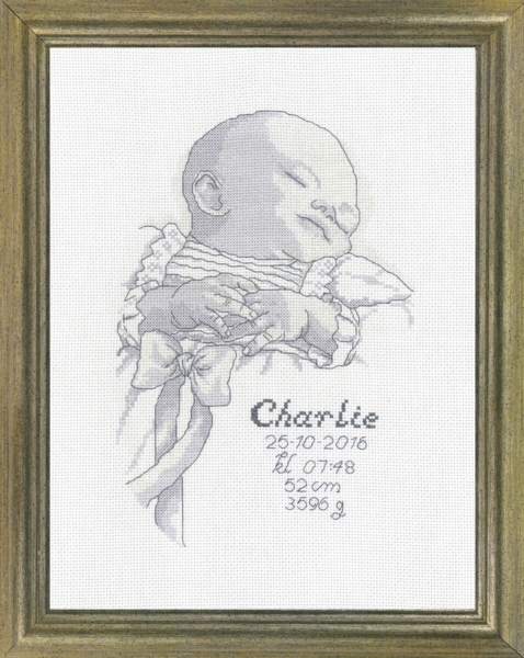 Broderikit Dåpsminne R5322 25 x 33 cm