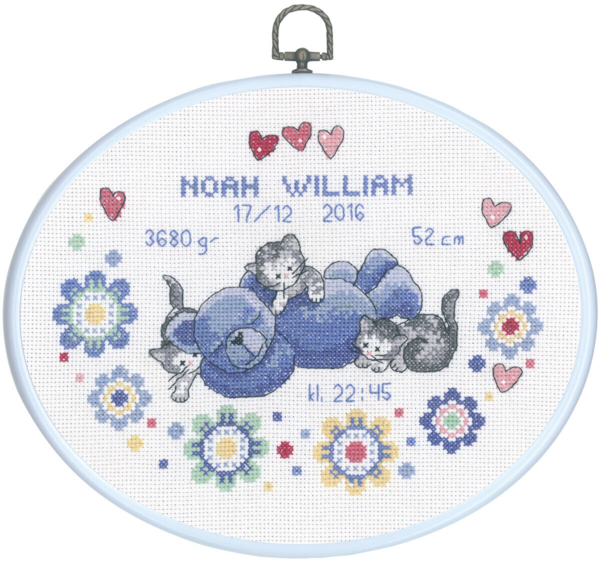 Broderisett Noah William M5958/03 20 x 26 cm