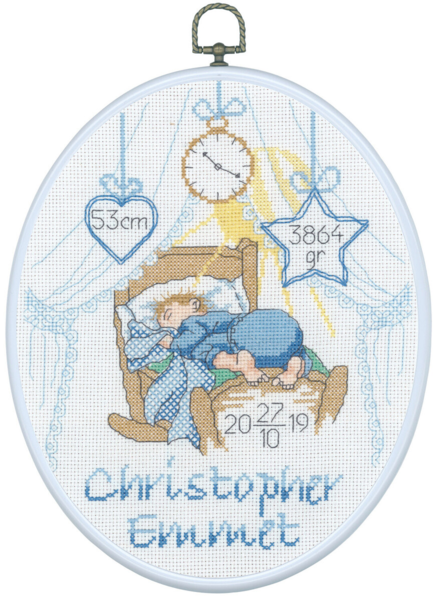 Broderisett Christopher Emmet M/R 20 x 26 cm
