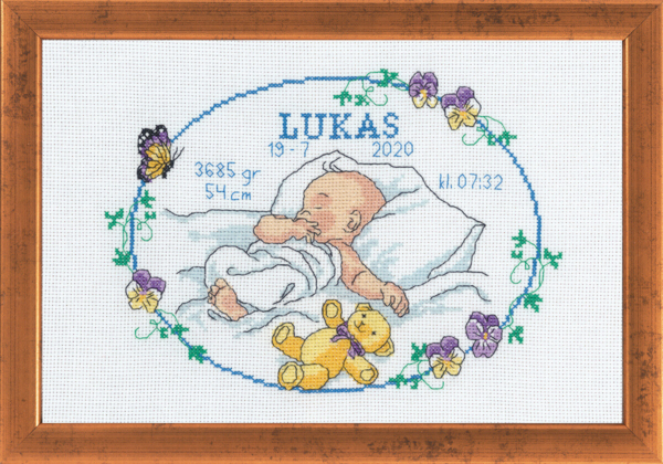 Broderisett Lucas R5354 30 x 20 cm