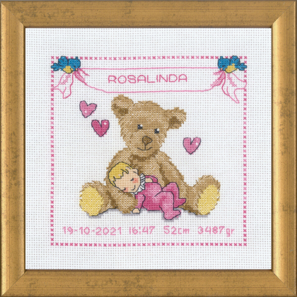 Broderisett Rosalinda R5500 19 x 19 cm