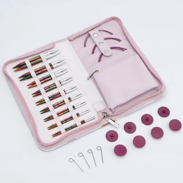KnitPro Symfonie 2 Utskiftbare Rundpinner Sett, Special Deluxe, 10 cm