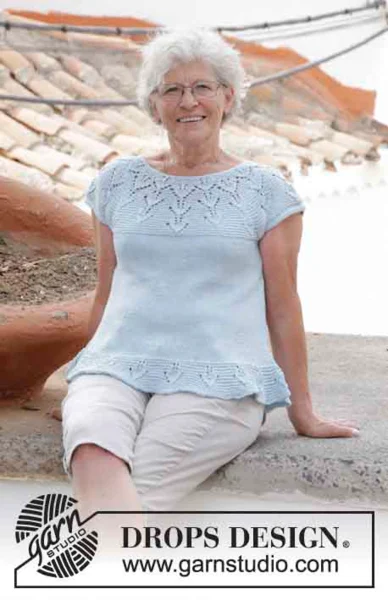 186-40 Blue Sparkle fra DROPS Design