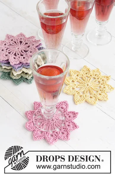 0-1305 Floral Toast fra DROPS Design