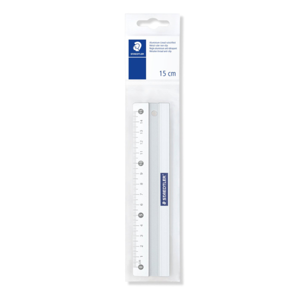 STAEDTLER aluminium lineal 15 cm