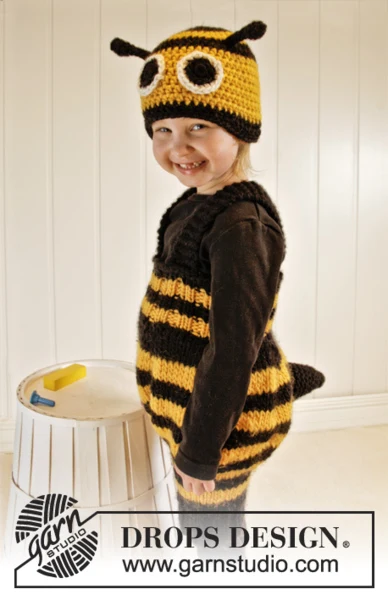 0-1013 Bee Happy av DROPS Design