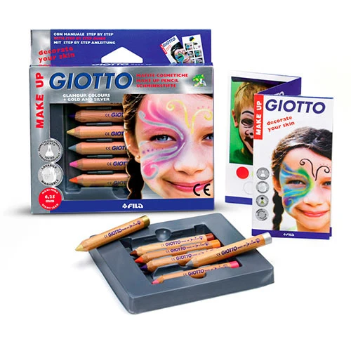 Giotto Make up Blyanter Glamour, 6 stk