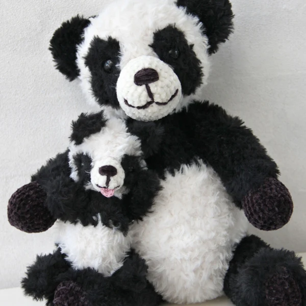 Go Handmade Pandas - Inus and Baby Nusi