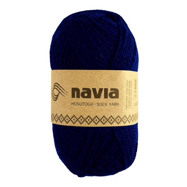 Navia Sock Yarn 524 Marineblå