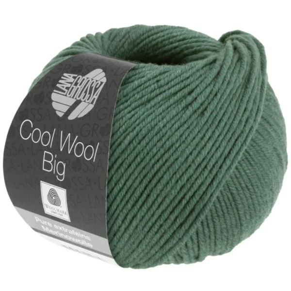 Lana Grossa Cool Wool Big 1004 Mosegrønn