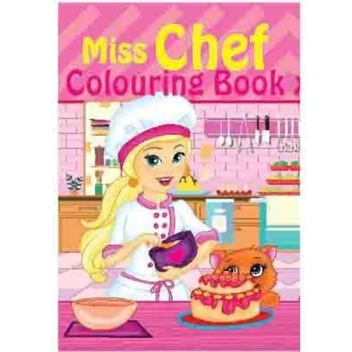 Malebok A4 Miss Chef, 16 sider