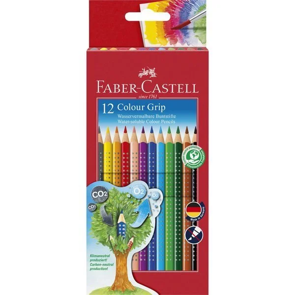 Faber-Castell, Colour Grip 12 stk