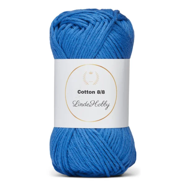 LindeHobby Cotton 8/8 013 Bluette