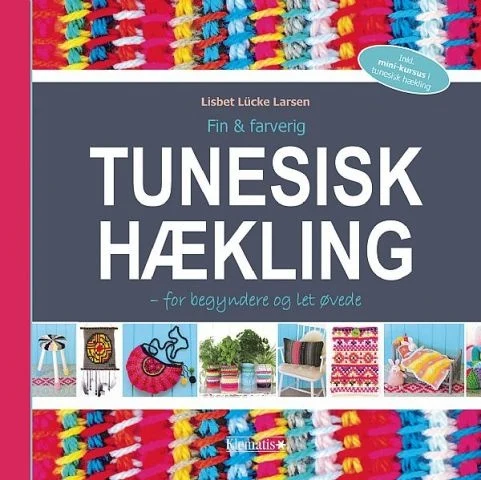 Bok: Fin og fargerik TUNESIS HEKLE - for nybegynnere og lett praktiserte