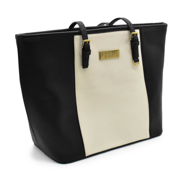 LYKKE Duo Tote Bag Svart/hvit
