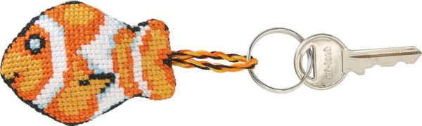 Broderisett Nemo klovnefisk 7 x 5 cm