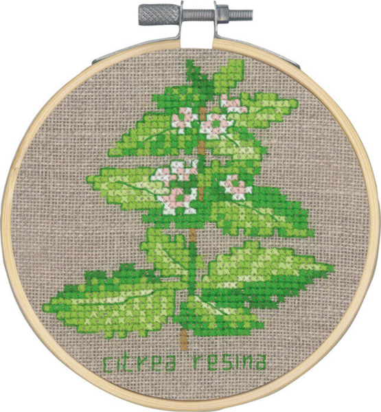 Broderisett Sitronmelisse m 5810/10 10 Ø