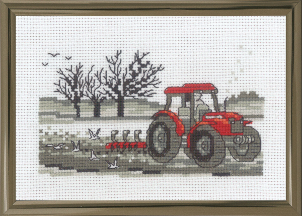 Broderisett Traktor R5794 15 x 10 cm