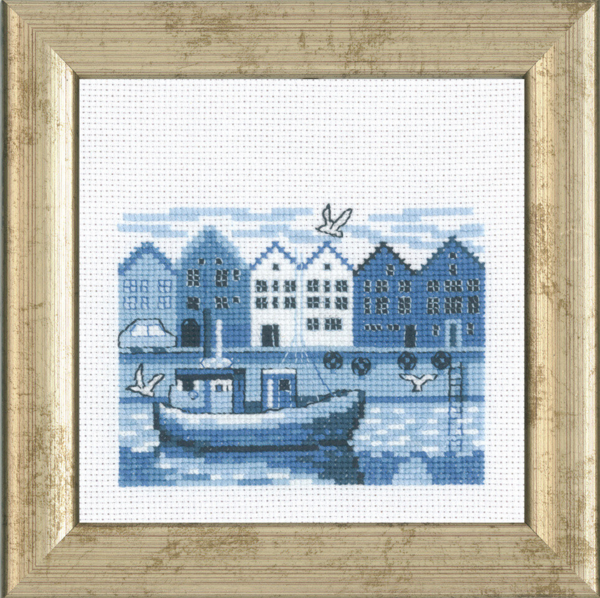 Broderisett Havnen R5995 12 x 12 cm
