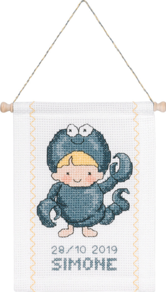 Broderisett Skorpion B5129/18 18 x 25 cm