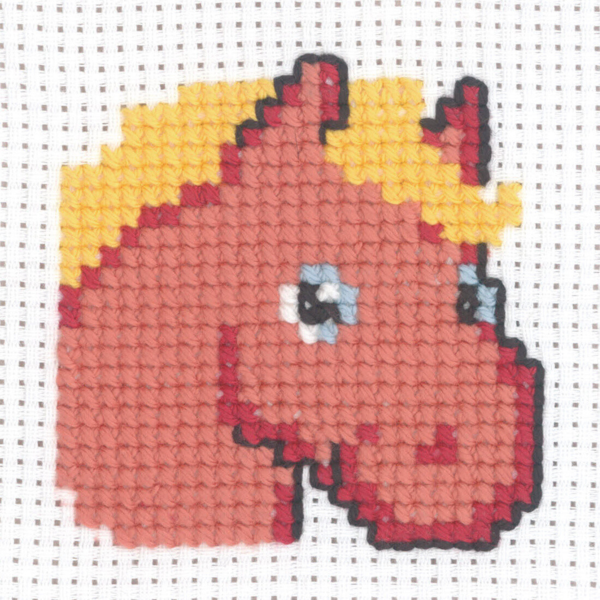 Broderisett Hest 8 x 8 cm