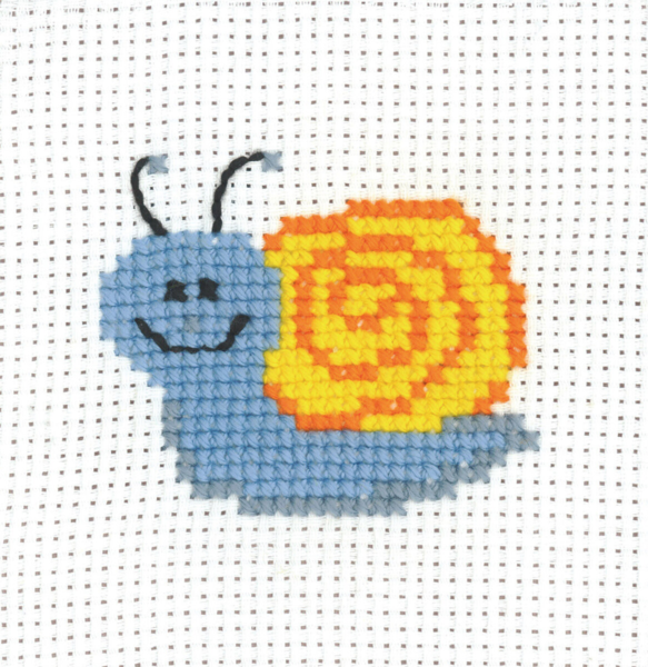 Broderisett MFK Snegle 8 x 8 cm