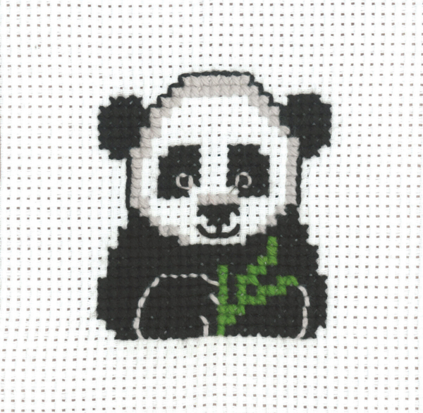 Broderisett MFK Panda 8 x 8 cm