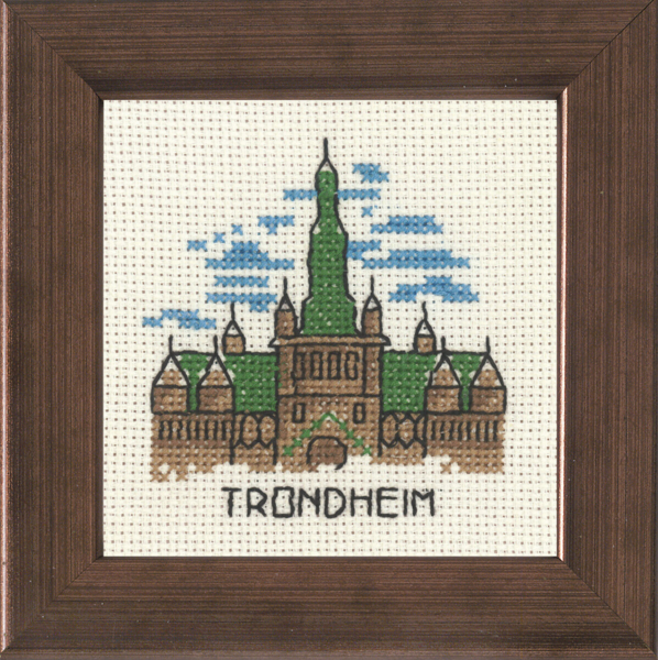 Broderisett Trondheim 10 x 10 cm R5370