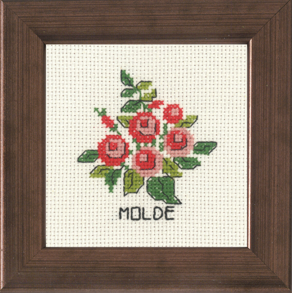 Broderisett Molde 10 x 10 cm R5370