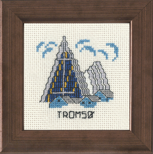 Broderisett Tromsø 10 x 10 cm R5370