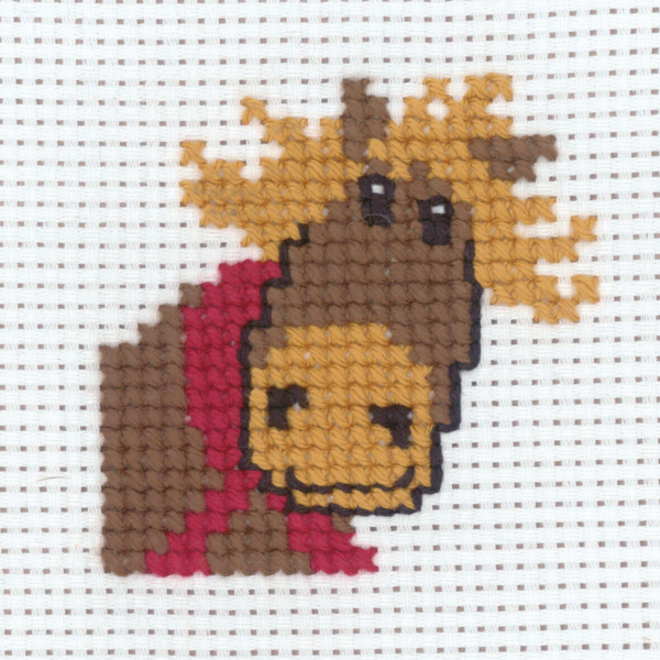 Broderisett Hest 8 x 8 cm