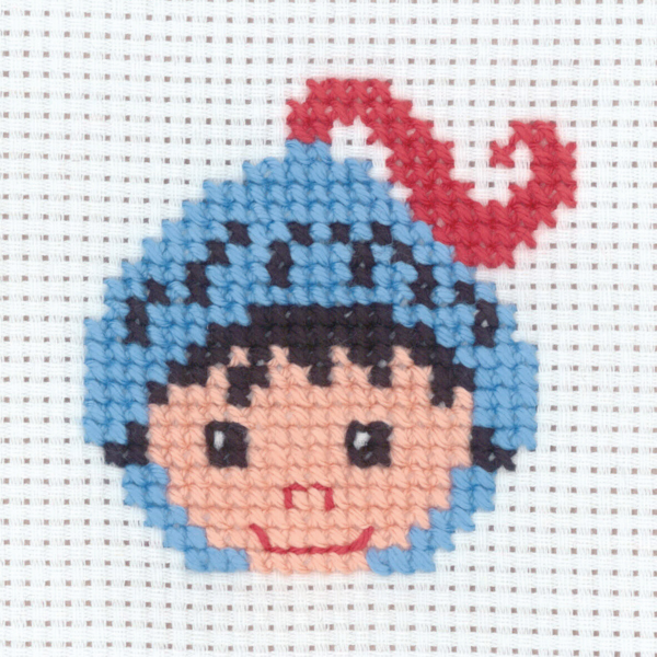 Broderisett Ridder 8 x 8 cm