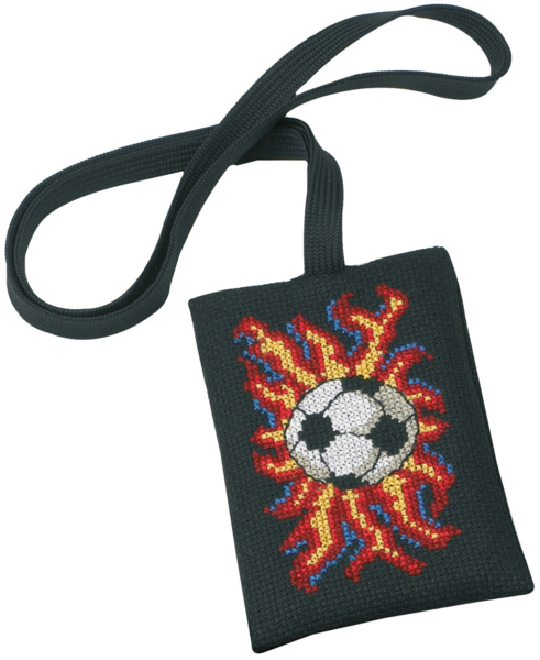 Broderisett Fotball 8 x 13 cm