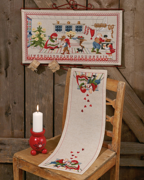 Broderisett Nissekjøkkenet B5135/55 55 x 30 cm