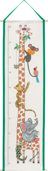 Broderisett Giraff målebånd 5129/30 28 x 99 cm