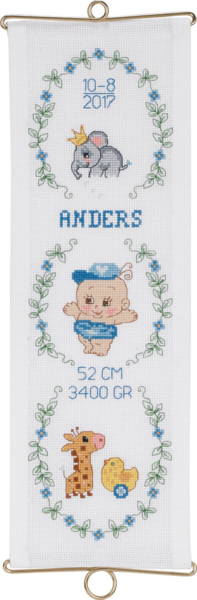 Broderisett Anders m/5188/14 14 x 42 cm