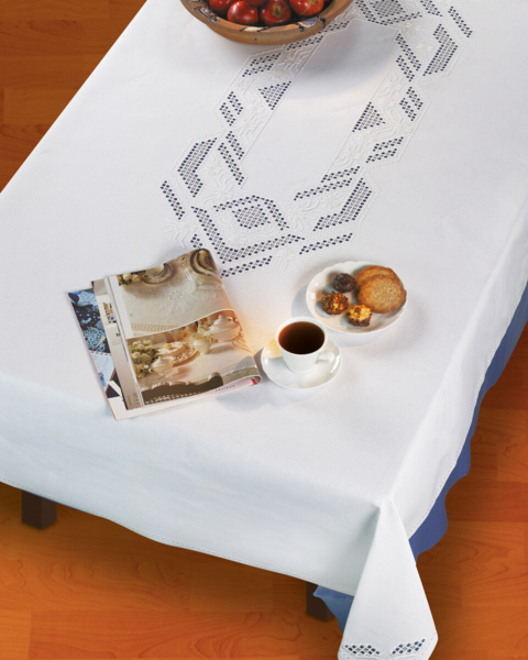 Broderisett Hardanger 135 x 220 cm