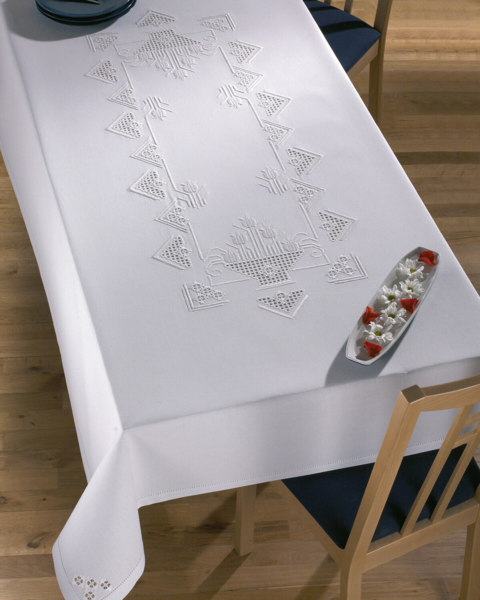 Broderisett Hardanger 138 x 210 cm