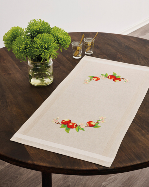 Broderisett Epler 40x80cm