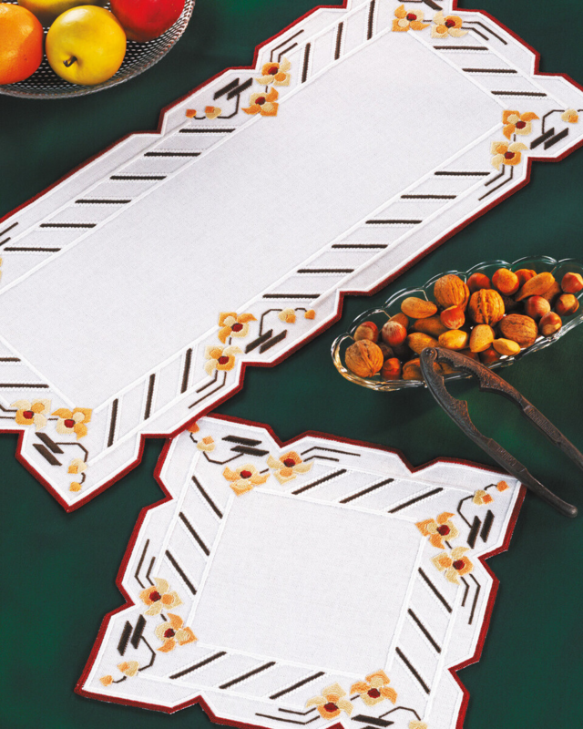 Broderisett Hardanger 29 x 62 cm