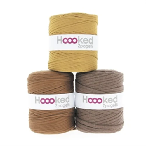 Hoooked Zpagetti 24 Camel Cognac Shades