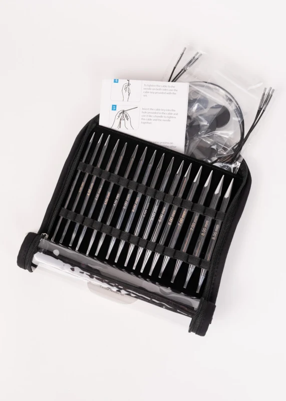 DROPS Pro Spark Utskiftbart Rundpinnesett