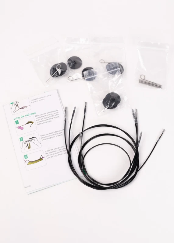 DROPS Pro Romance Utskiftbart Rundpinnesett Deluxe