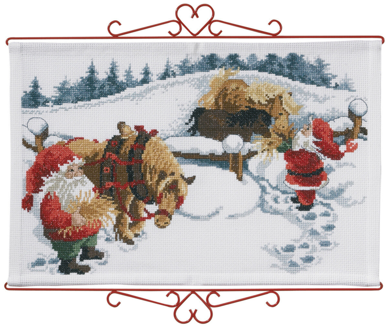 Broderisett Hestevogn B 5125/60 60 x 38 cm