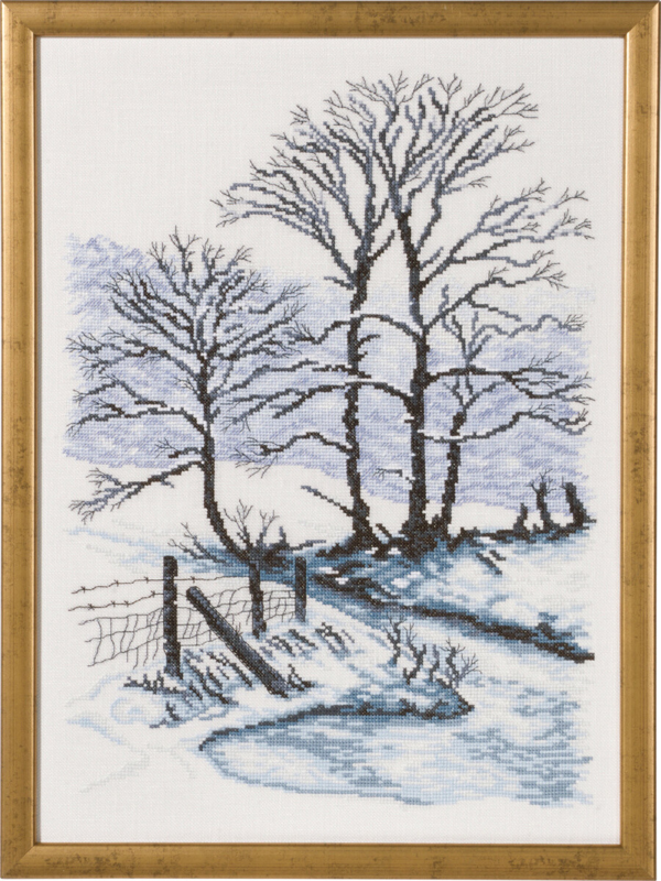 Broderisett Vinter R5350 34 x 47 cm