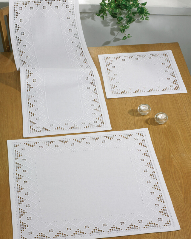 Broderisett Hardanger 41 x 108 cm
